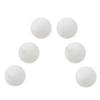 Akozon Table Tennis Balls 60PCS 40mm 1.6inch Standard ABS Practice Training Exercise Balls (White)
