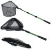 Fishing Landing Net with Telescoping Pole Handle, Super Strong Aluminum, 61" Full Extended, Rubber Coated Net view 1