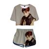Shirts Suit Zero to One Support Yunho Mingi 3D Print T-Shirt+Shorts Set view 1