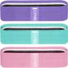 Gymbee Resistance Bands for Working Out - Exercise Bands to Workout Glutes, Thighs & Legs - No Slip Cloth Booty Band for Gym & Home Fitness, Yoga, Strength & Pilates for Men/Women - 3 Levels view 1