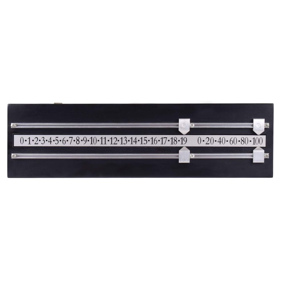 CROWN ME Black Billiard Socreboard