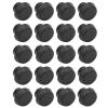 Alomejor Pool Cue Tip Cover Protector - Cue Bottom Cover Guard for Billiard Accessories