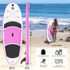 Crew Axel Inflatable Paddle Board 10336 Extra Wide & Lightweight (18lb) Paddle Board  Premium SUP Set Includes 2 Bags, Floating Paddle, Camera Mount, 3 Fins, Dual Pump, Kids Adults Pink view 4