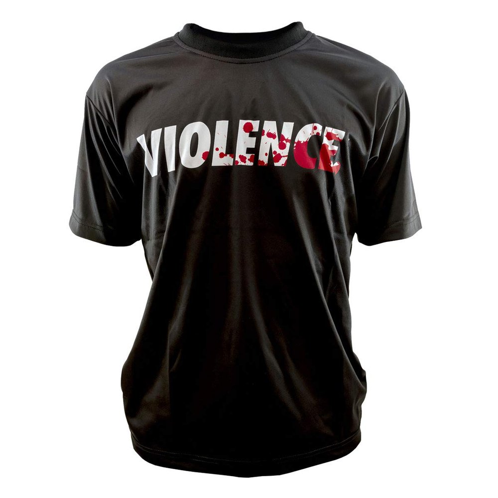 Social Paintball Violence Blood Splatter Dry-Wick Performance Shirt (Small)