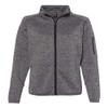 Burnside LDS Knit Jacket HtrCh MD Heather Charcoal view 1