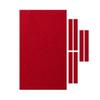 Osierr6 Professional 9 ft Pool Table Felt + 6 Felt Strips, Billiard Snooker Cloth Felt for 9 Foot Pool Table Cloth Accessories (Red) view 1