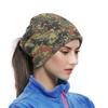 German Flecktarn Camouflage Five Abstract Unisex Winter Fleece Neck Warmer Gaiters Hairband Cold Weather Tube Face Mask Thermal Neck Scarf Outdoor UV Protection Party Cover view 3