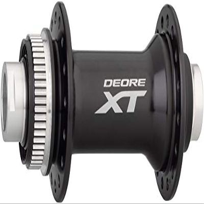 Shimano XT HB-M8010 Front Hub - 15 x 100mm, Center-Lock, Black, 32h, Without Lockring