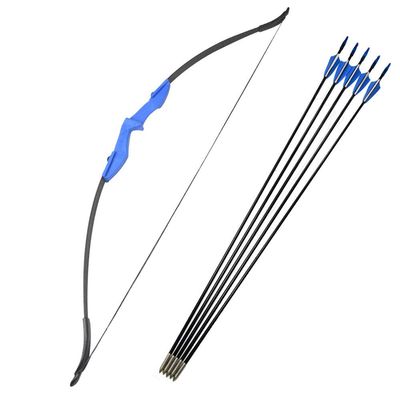 MILAEM Archery Takedown Recurve Bow and Arrow Set 30/35/40 Lbs Straight Bow Left Right Hand Longbow for Beginner Outdoor Hunting Shooting Training Practice with 6 Pcs Fiberglass Arrows