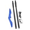 MILAEM Archery Takedown Recurve Bow and Arrow Set 30/35/40 Lbs Straight Bow Left Right Hand Longbow for Beginner Outdoor Hunting Shooting Training Practice with 6 Pcs Fiberglass Arrows view 2