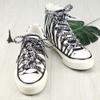 5Chaos Zebra Striped Shoelaces, Animal Printed Patterned Shoe Laces for Women Girls Kids Men, Fun Design Shoestring with Aglets 1 Pair (39" (100CM)) view 4