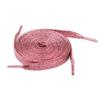 5Chaos Glitter Metallic Sparkle Shoelaces, Sparkly Shiny Shoe Laces for Women Kids Girls Men, Fun Funky Shoestring with Aglets 1Pair (39" (100CM), Metallic Pink) view 1