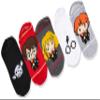 Harry Potter Unisex Kids 5 Pack No Show Socks view 2