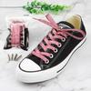 5Chaos Glitter Metallic Sparkle Shoelaces, Sparkly Shiny Shoe Laces for Women Kids Girls Men, Fun Funky Shoestring with Aglets 1Pair (55" (140CM), Metallic Pink) view 2