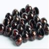 Blue Wing Olive Slotted Tungsten Beads for Fly Tying- 100 Pack (Mottled Brown, 4.6 mm (3/16")) view 1