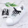 5Chaos Colorful Gray Shoelaces, Cool Printed Pastel Shoe Laces for Kids Women Girls Men, Funny Custom Shoestring with Aglets 1 Pair (47" (120CM), Pastel Gray) view 2