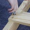 Swedish Ladder Wood Stall Bar Suspension Trainer  Physical Therapy & Gymnastics Ladder w/ 10 Strategic Rods. Solid Pine. view 4