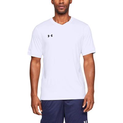 Under Armour Mens Maquina 2.0 Jersey , White (100)/Black , Large