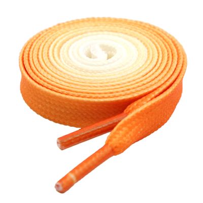 5Chaos Colorful Orange Shoelaces, Cool Printed Pastel Shoe Laces for Kids Women Girls Men, Funny Custom Shoestring with Aglets 1 Pair (47" (120CM), Tropical Orange)