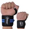 Beastpowergear Wrist Wraps |Competition Grade|18 Inch Professional Quality Provides Additional Wrist Support During Weightlifting, Powerlifting, Strength Training. (Black/Blue, 18")