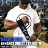 Beastpowergear Wrist Wraps |Competition Grade|18 Inch Professional Quality Provides Additional Wrist Support During Weightlifting, Powerlifting, Strength Training. (Black/Blue, 18") view 4