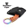 Snake Eye Tactical Heavy Duty Fixed Blade Skinner Style Hunting Knife W/Nylon Sheath (Rainbow) view 2