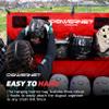 PowerNet Softball & Baseball Helmet Hanging Organizer, 12 Pocket Glove & Helmet Storage Holder & Dugout Organizer, Portable Baseball Gear Training Equipment Holder (Red) view 4