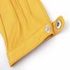 LEATHER LH HANDS, Women Unlined Genuine Sheep Leather Fingerless Driving Cycling Biking Gloves Yellow, Medium view 2