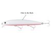 Calissa Offshore Tackle 110mm California Inshore Fishing - Special Jerkbait Crankbait Surf Flash Fishing Salt Pro Lure Minnow Zebra MS Metallic Sardine Glow 110 (Nuclear Pink (Glow) view 2