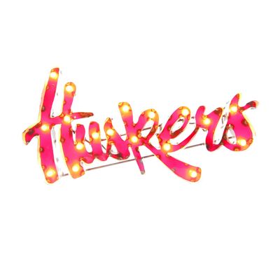 LRT SALES Nebraska Cornhuskers Illuminated Recycled Metal Wall Decor