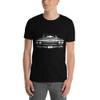 1950's Series 62 Classic Caddy Grill Short-Sleeve Unisex T-Shirt Black view 1