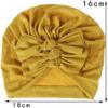 Qhome Girls India Hat Kids Turban Cap Kids Beanie Headband Toddler Tabbit Ear Hat Kids Set Head Cap Baby Hats view 4