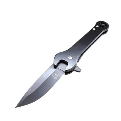 Falcon 12mm Wrench Folding Pocket Knife Multi-Function EDC Utility Tool with 440 Stainless Steel Blade & Belt Clip Camping, Fishing & Workshop Use (Grey)