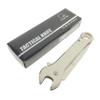 Falcon 12mm Wrench Folding Pocket Knife Multi-Function EDC Utility Tool with 440 Stainless Steel Blade & Belt Clip Camping, Fishing & Workshop Use (Chrome) view 2