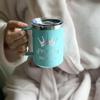 LaserGram 15oz Vacuum Insulated Coffee Mug, Military Helicopter 1, Personalized Engraving Included (Teal) view 4