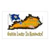 CNW Studio Getting Lucky in Kentucky Decal Vinyl Bumper Sticker 5" view 1