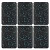BestXD Exercise Equipment Mat Pads - 6 PCS Non-Slip Rubber Vibration Dampening Pads for Elliptical and Spin Bike - Noise Reduction Mat for Carpet and Tile - 4.7"x3.2"x0.5" view 3
