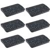 BestXD Exercise Equipment Mat Pads - 6 PCS Non-Slip Rubber Vibration Dampening Pads for Elliptical and Spin Bike - Noise Reduction Mat for Carpet and Tile - 4.7"x3.2"x0.5" view 4