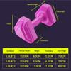 Dumbbell Ladies Small Dumbbell Home Fitness Equipment Rubber Coated Dumbbell Hand Weight Suitable for Bodybuilding, Yoga, Thin Arms, Pair Fitness dumbbell (Color : Red, Size : 2lb*2) view 2