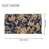 AGONA Decorative Gold Floral Face Sun Dust Mask Seamless Rave Bandana Neck Gaiter Headwear Headbands Women Men Balaclava Face Scarf for Outdoor Cycling Camping Running view 2
