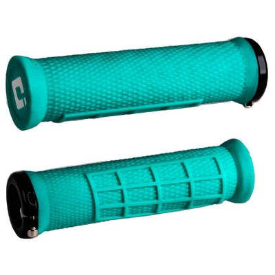 ODI Elite Flow MTB Lock On Grips 130mm - Mint, One Size, D33EFMN-B