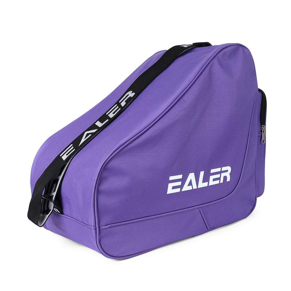EALER Heavy-Duty Ice Hockey Skate Carry Bag, Adjustable Shoulder Strap-Purple