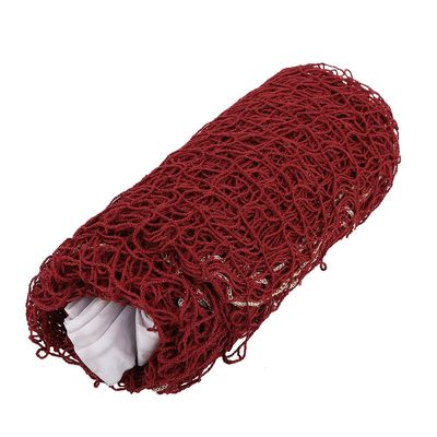 2 Colors Portable Badminton Mesh Net for Outdoor Sports Entertainment Training(Jujube Red)