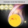 VBESTLIFE Balls with Box, 60 Pcs 3-Star Table Tennis Ball Balls for Competition Training Entertainment(Orange) view 2