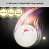 VBESTLIFE Balls with Box, 60 Pcs 3-Star Table Tennis Ball Balls for Competition Training Entertainment(White) view 2
