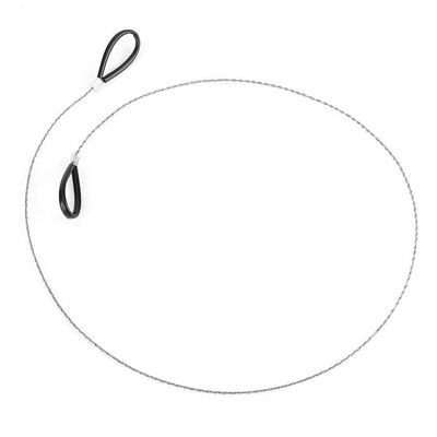 Vbestlife Emergency Wire Saw,Steel Wire Saw Scroll Outdoor Emergency Travel Outdoor Camping Survival Tool
