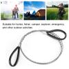 Vbestlife Emergency Wire Saw,Steel Wire Saw Scroll Outdoor Emergency Travel Outdoor Camping Survival Tool view 3