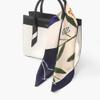 Digital Printed Scarves, 21 "Ladies Multifunctional Scarves, Dark Blue Silk Scarves-Cardamom Youth view 2