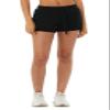 Bella Canvas Women's Sueded Sweatshort, Black, S view 1