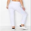ALWAYS Super Soft, Stretchy Drawstring Women's Joggers with Pockets - Tapered Cuff Casual Joggers for Women, Ideal for Daily Wear White US S (Tag S/M) view 3